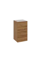 N 2 - 44Z kancelářská skříň, 4-zásuvková, 750x400x400, ořech světlý